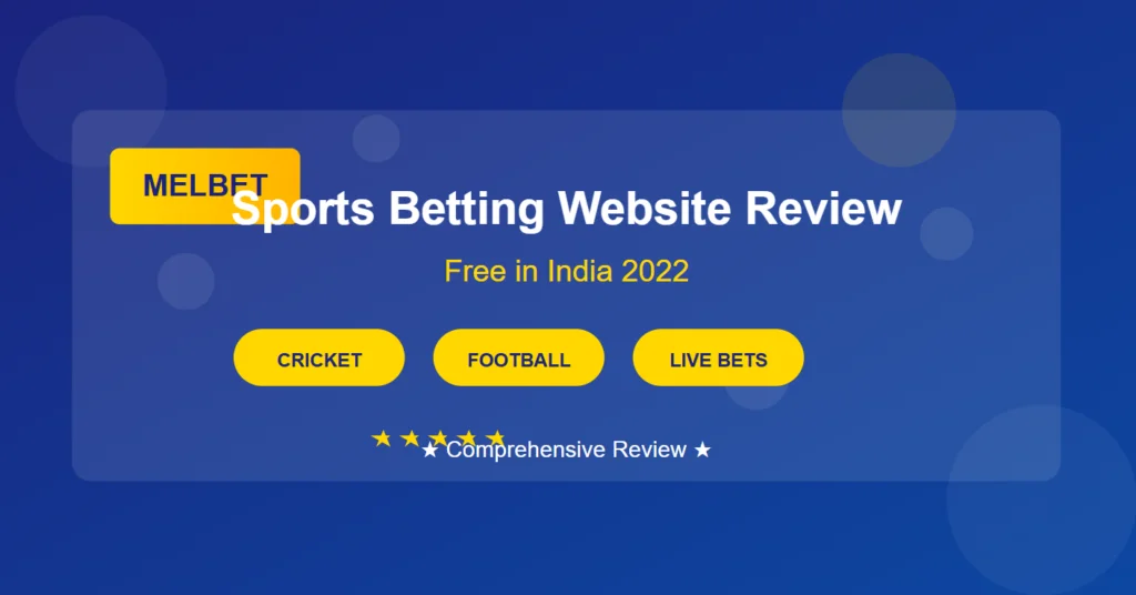 Melbet Sports Betting Website Review